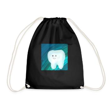 Type de dent - Sac de sport léger - noir - Devant