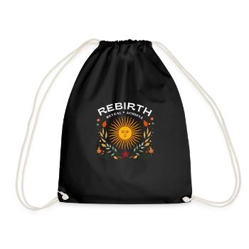 Rebirth, Reveal, Realize - Resolution of the Year - Sac de sport léger - noir - Devant