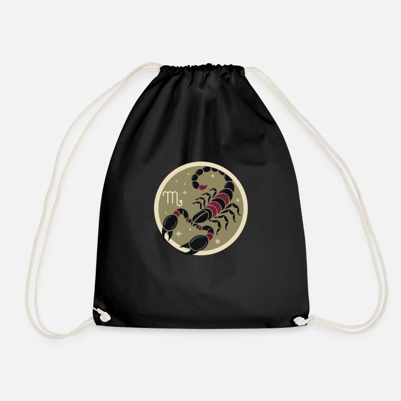 Design "Crimson Sting" - Turnbeutel - Schwarz