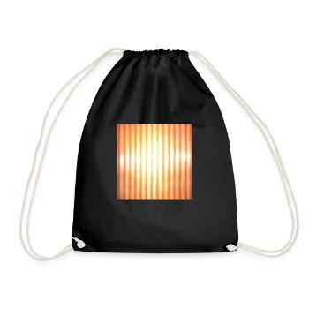 Light behind a process - Drawstring Bag - black - Front