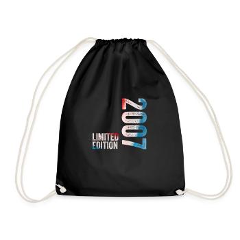2007 Limited Edition 2007 Birthday Gift - Drawstring Bag - black - Front