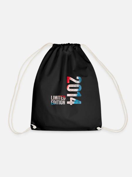 2014 Limited Edition Geburtstagsgeschenk 2014 - Turnbeutel - Schwarz