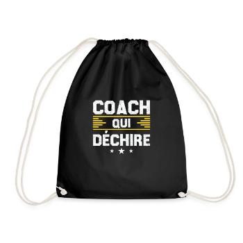 Coach Who - Drawstring Bag - black - Front