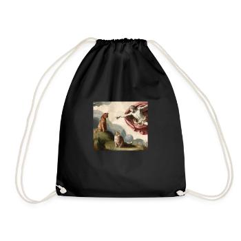 Michelangelo Chat - Sac de sport léger - noir - Devant