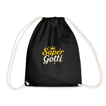 Collection de questions et réponses Super Gotti - Sac de sport léger - noir - Devant