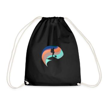 Randonnée Randonnée - Sac de sport léger - noir - Devant