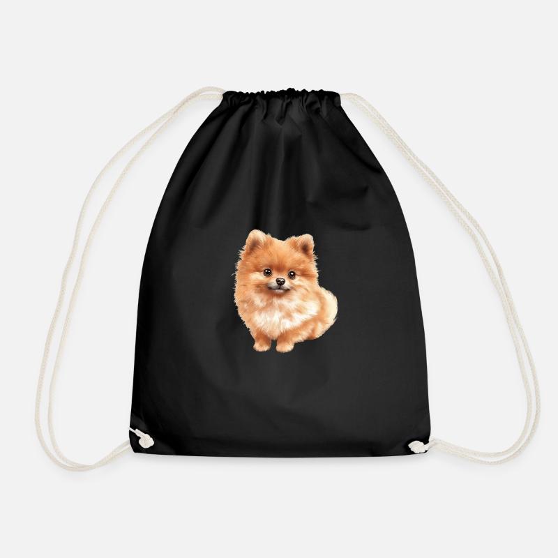 Bébé de Poméranie - Sac de sport léger - noir