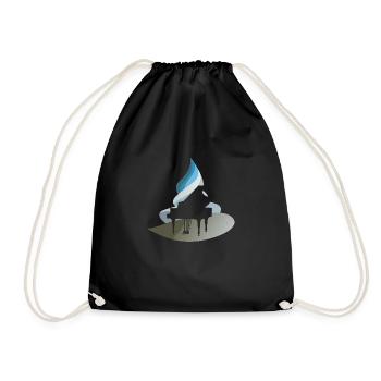 Piano Piano Symphonie - Sac de sport léger - noir - Devant
