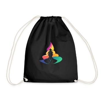 Ninja Judo - Sac de sport léger - noir - Devant