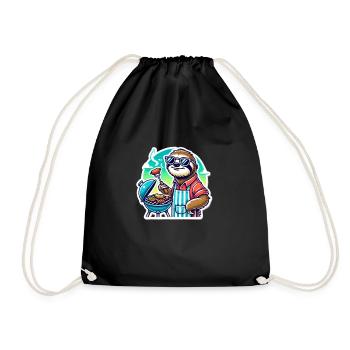 Cadeau pour les hommes qui font des barbecues - Sac de sport léger - noir - Devant