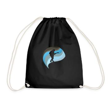 Guitariste Basser - Sac de sport léger - noir - Devant