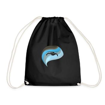 Natation Snorkeling Apnée - Sac de sport léger - noir - Devant