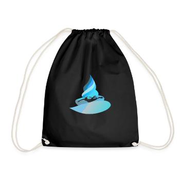 Nageurs Scuba Brasse - Sac de sport léger - noir - Devant