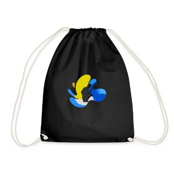 Wind Instrument Jazz Orleans - Drawstring Bag - black - Front