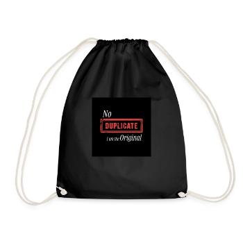 Pas de dublicate - Sac de sport léger - noir - Devant