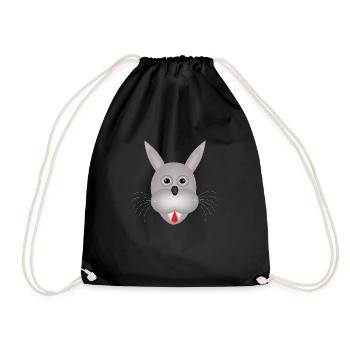 Lapin dss 1 AI 1 PNG 1a - Sac de sport léger - noir - Devant