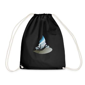 Nageur, Plongeur, Sauveteur - Sac de sport léger - noir - Devant