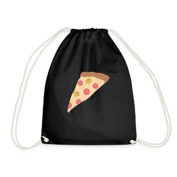 Pizza - Sac de sport léger - noir - Devant