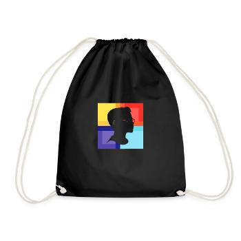 Frère Amitié Frères et sœurs - Sac de sport léger - noir - Devant