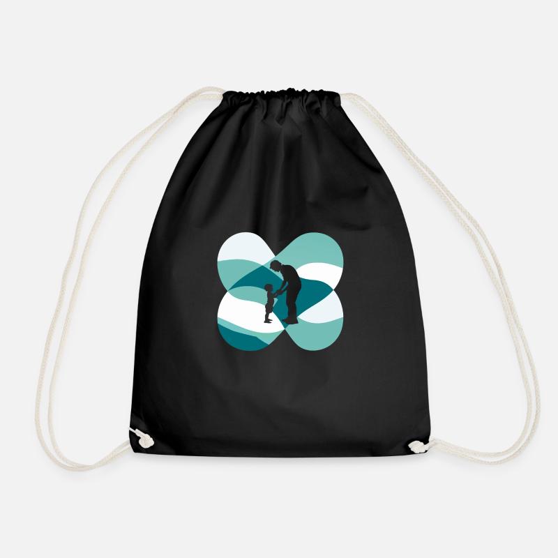 Babysitter Night Babysitter - Drawstring Bag - black