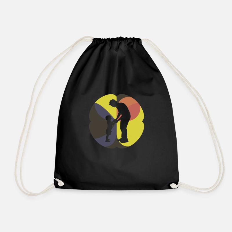 Childcare Childcare Nanny - Drawstring Bag - black