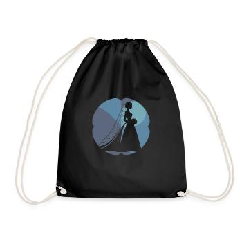 Robe de mariée Planification de mariage - Sac de sport léger - noir - Devant
