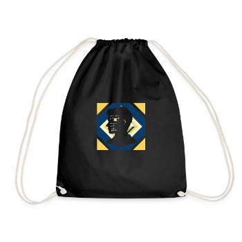 Math Problem - Drawstring Bag - black - Front