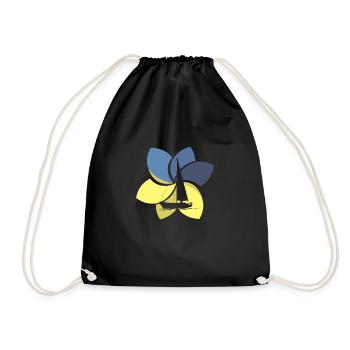 Sailing Boats Sailboat - Drawstring Bag - black - Front