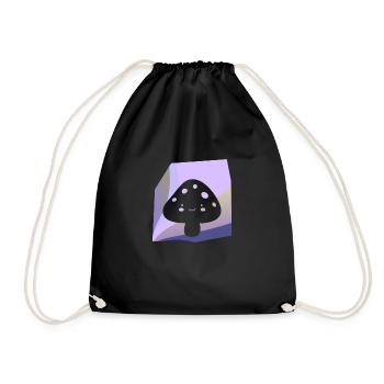 Mycologie végétarienne Cueillette de champignons - Sac de sport léger - noir - Devant