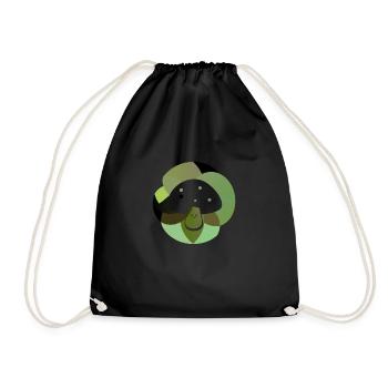 Champignons Espèces de champignons vénéneux - Sac de sport léger - noir - Devant