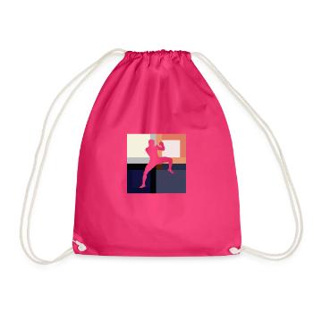 Kickboxing Fitness Technique de frappe - Sac de sport léger - fuchsia - Devant