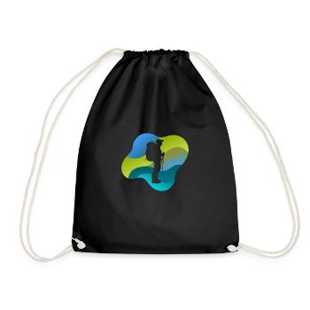 Randonnée Randonneurs Trekking - Sac de sport léger - noir - Devant