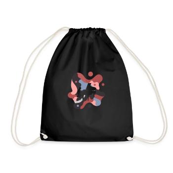 Pianist Orchestra Music School - Drawstring Bag - black - Front
