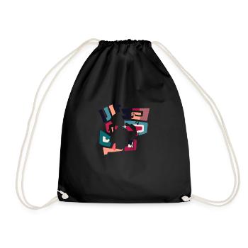 Voice Jazz Singing - Drawstring Bag - black - Front