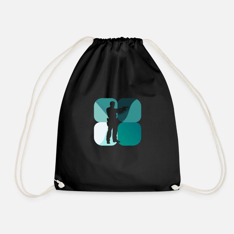Agent de patrouille de sécurité - Sac de sport léger - noir