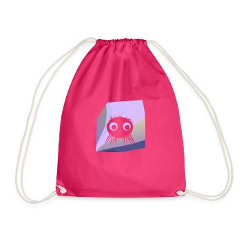 Tarantula Silk Insect - Drawstring Bag - fuchsia - Front