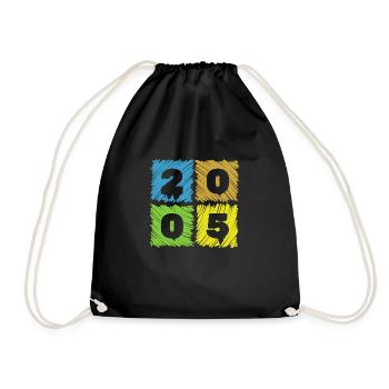 20e anniversaire Andy’s Patches 2005 - Sac de sport léger - noir - Devant