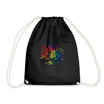 Fitness Santé Yoga - Sac de sport léger - noir - Devant