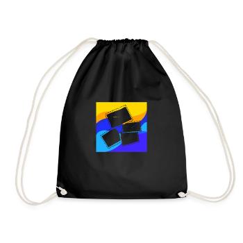 Collecteur de timbres-poste Timbres-poste - Sac de sport léger - noir - Devant