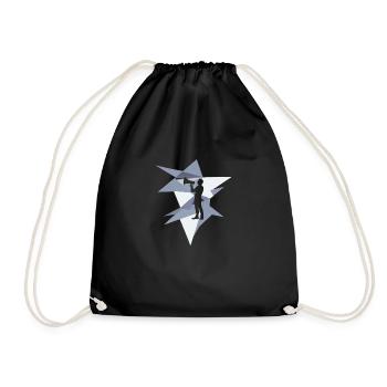 Marketing Advertising - Drawstring Bag - black - Front