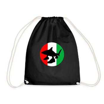 Pourriture cérébrale italienne - Sac de sport léger - noir - Devant