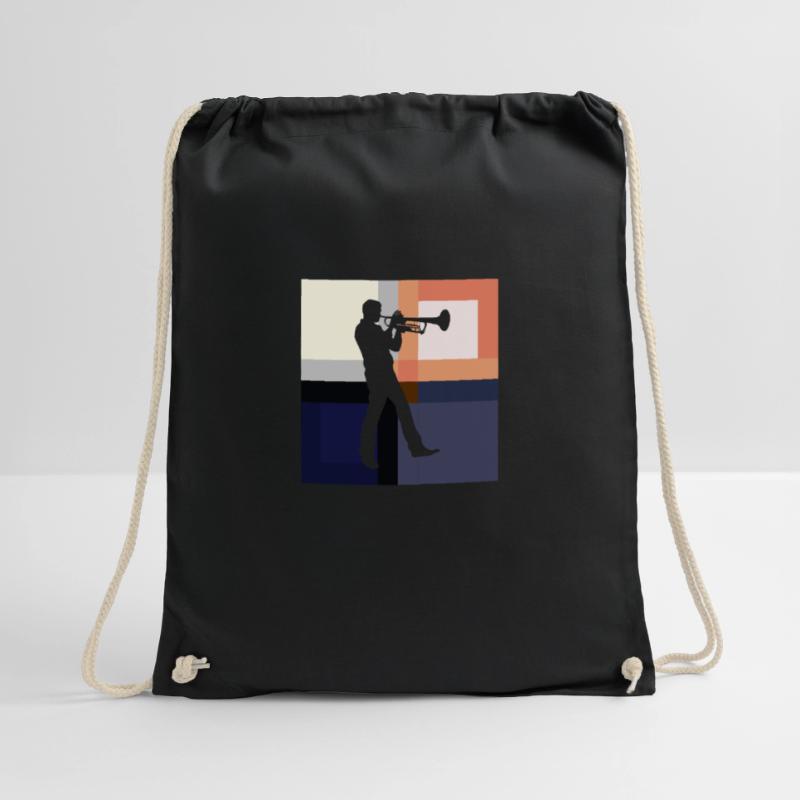 Wind Instrument Composition Strings Drawstring Bag