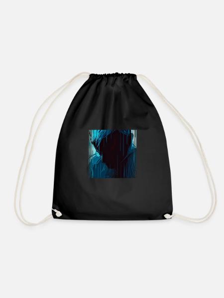 Tears in Rain - Drawstring Bag - black