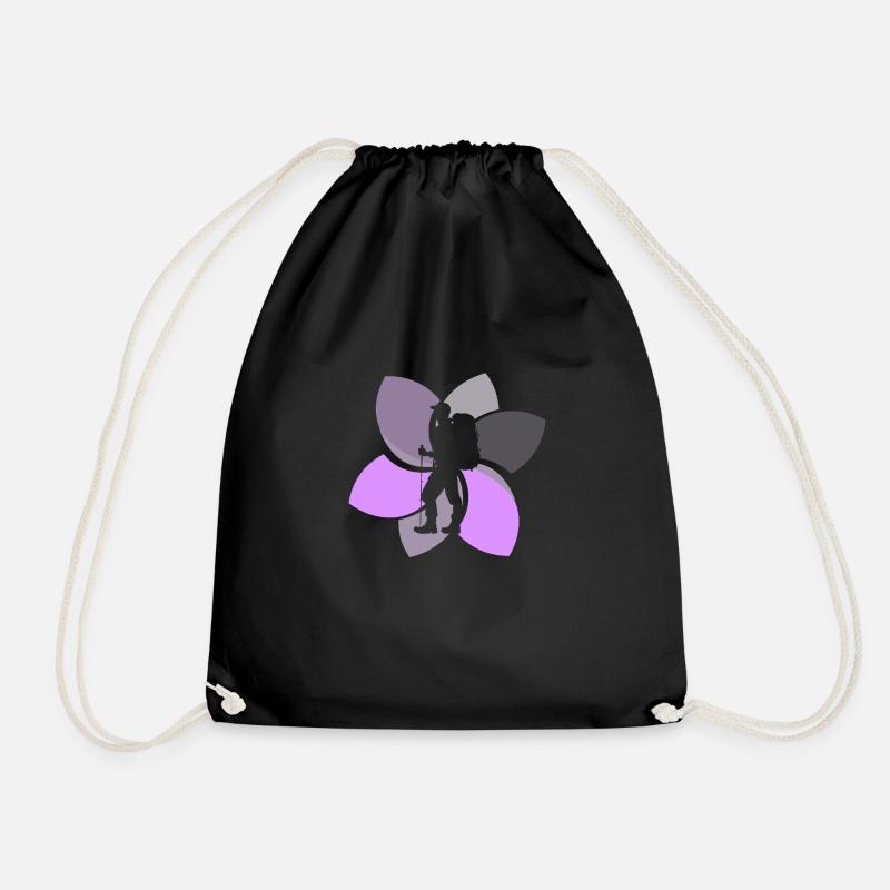 Migration - Drawstring Bag - black