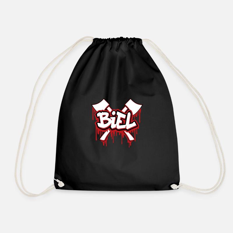 BIEL BIENNE - Drawstring Bag - black