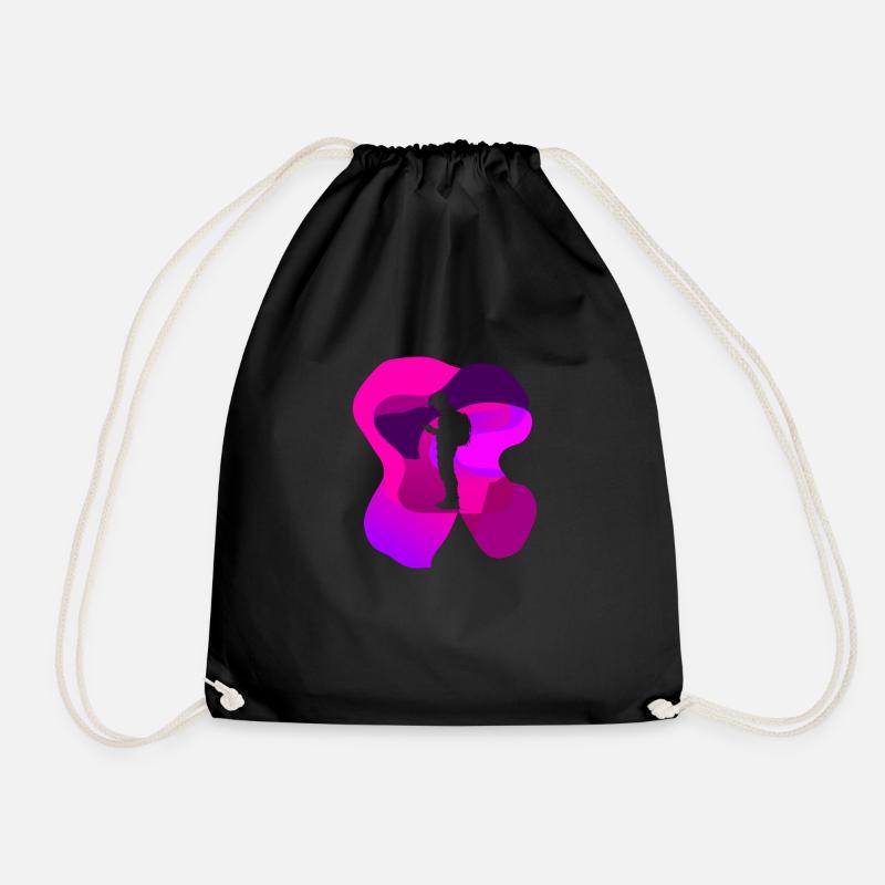 Aventure de chasse au trésor - Sac de sport léger - noir