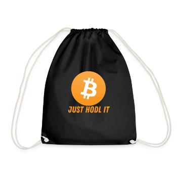 Bitcoin - Il suffit de le HODL - Sac de sport léger - noir - Devant