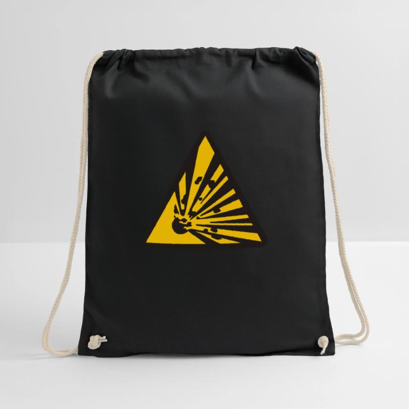 exploding Drawstring Bag