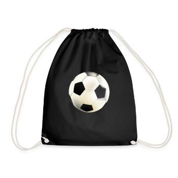 ball - Drawstring Bag - black - Front