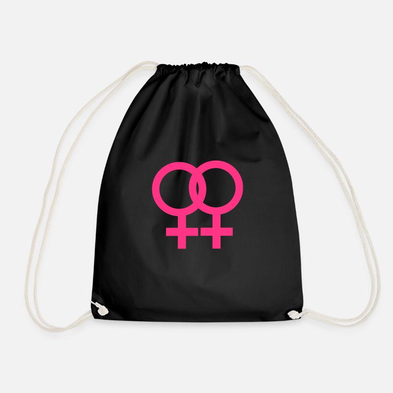 Lesbien - Sac de sport léger - noir